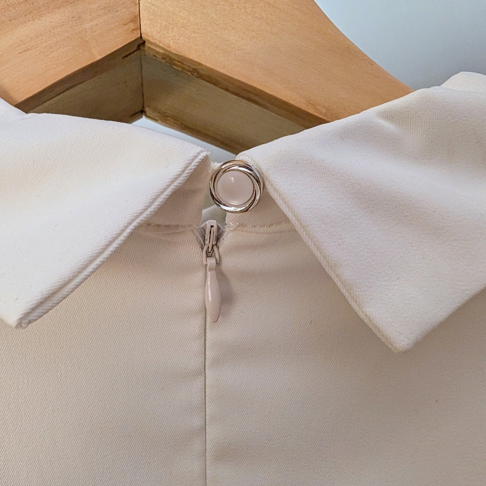 Fashion Nova White Blazer Dress XL – Long Sleeve Business Casual Mini Dress NWT - Picture 8 of 9